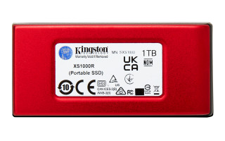 Kingston Technology XS1000 Red 1 TB USB Typ-C 3.2 Gen 2 (3.1 Gen 2) Červená PC