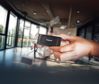 Kingston Technology XS1000 2 TB USB Typ-C 3.2 Gen 2 (3.1 Gen 2) Čierna PC