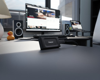 Kingston Technology XS1000 2 TB USB Typ-C 3.2 Gen 2 (3.1 Gen 2) Čierna PC