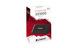 Kingston Technology XS1000 2 TB USB Typ-C 3.2 Gen 2 (3.1 Gen 2) Čierna PC
