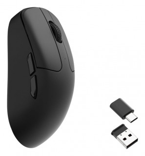 Keychron М2-А1 myš Hranie Pravoruké RF Wireless + Bluetooth + USB Type-C 26000 DPI PC