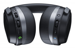 Turtle Beach Stealth 700 Slúchadlá s mikrofónom Kábel Pres hlavu Hranie Bluetooth Čierna, Šedá PC
