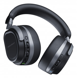 Turtle Beach Stealth 700 Slúchadlá s mikrofónom Kábel Pres hlavu Hranie Bluetooth Čierna, Šedá PC