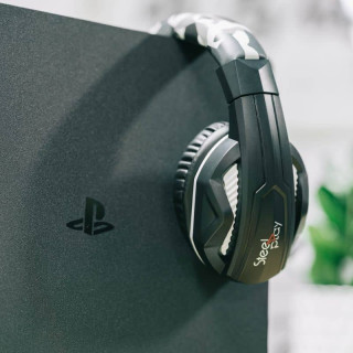 Steelplay HP42 Slúchadlá s mikrofónom Kábel Pres hlavu Hranie Maskovanie PC