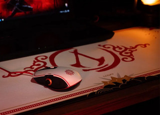Lexip Assassin’s Creed Shadows myš Hranie Pravoruké USB Typ-A Optický 12000 DPI PC