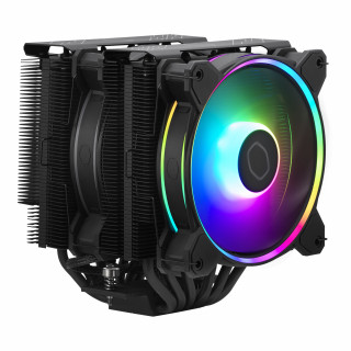 Cooler Master Hyper 622 Halo Black Procesor Vzduchový chladič 12 cm Čierna PC