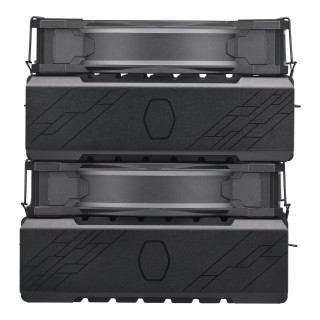 Cooler Master Hyper 622 Halo Black Procesor Vzduchový chladič 12 cm Čierna PC
