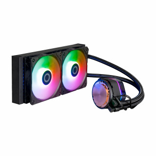 Cooler Master MasterLiquid 240 ATMOS Procesor Súprava vodného chladenia 12 cm Čierna PC