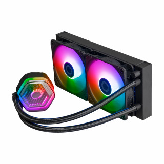 Cooler Master MasterLiquid 240 ATMOS Procesor Súprava vodného chladenia 12 cm Čierna PC