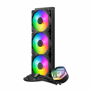 Cooler Master MasterLiquid 360 ATMOS Procesor Súprava vodného chladenia 12 cm Čierna PC
