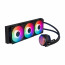 Cooler Master MasterLiquid 360 ATMOS Procesor Súprava vodného chladenia 12 cm Čierna thumbnail