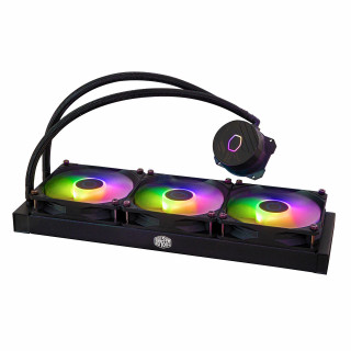 Cooler Master MasterLiquid 360L Core ARGB Procesor Súprava vodného chladenia 12 cm Čierna PC