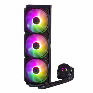 Cooler Master MasterLiquid 360L Core ARGB Procesor Súprava vodného chladenia 12 cm Čierna PC
