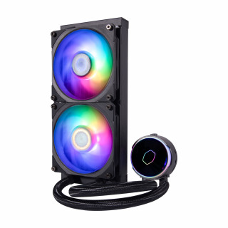Cooler Master MasterLiquid PL240 Flux Procesor Súprava vodného chladenia 12 cm Čierna PC