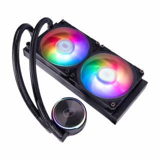 Cooler Master MasterLiquid PL240 Flux Procesor Súprava vodného chladenia 12 cm Čierna PC