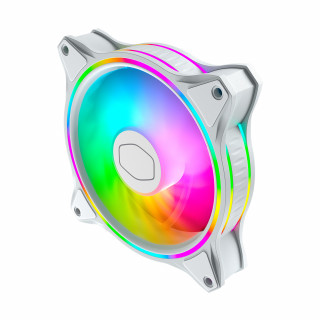 Cooler Master MasterFan MF120 Halo 3in1 White Edition Počítačová skriňa Ventilátor 12 cm Biela 3 kusov PC