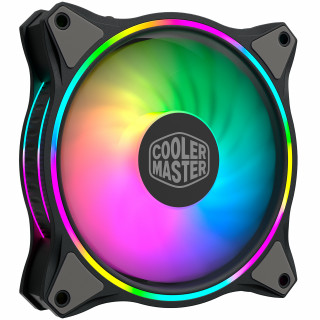 Cooler Master MasterFan MF120 Halo Počítačová skriňa Ventilátor 12 cm Čierna, Šedá PC