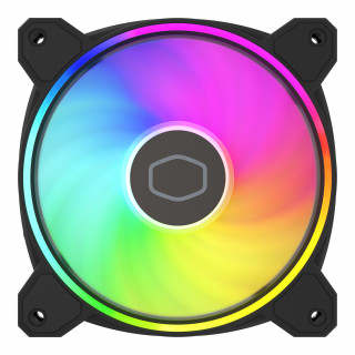 Cooler Master MasterFan MF120 HALO² Počítačová skriňa Ventilátor 12 cm Čierna 1 kusov PC