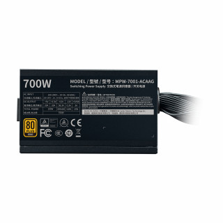 Cooler Master G700 Gold zdroj 700 W 24-pin ATX ATX Čierna PC