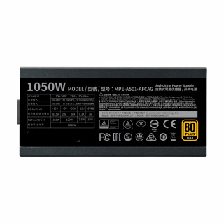 Cooler Master MWE Gold 1050 - V2 Full Modular zdroj 1050 W 24-pin ATX ATX Čierna PC