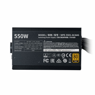 Cooler Master MWE Gold 550 - V2 zdroj 550 W 24-pin ATX ATX Čierna PC