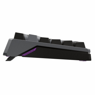 Cooler Master Peripherals MK770 klávesnica Univerzálne USB + RF Wireless + Bluetooth QWERTY Maďarský Tmavo šedá, Šedá PC