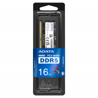 ADATA AD5S480016G-S pamäťový modul 16 GB 1 x 16 GB DDR5 4800 MHz ECC PC