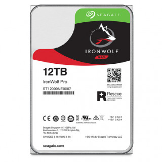 Seagate IronWolf Pro ST12000NT001 pevný disk 12 TB 7200 ot/min 256 MB 3.5" Serial ATA III PC