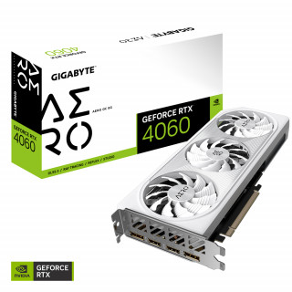 GIGABYTE AERO GeForce RTX 4060 OC 8G NVIDIA 8 GB GDDR6 PC
