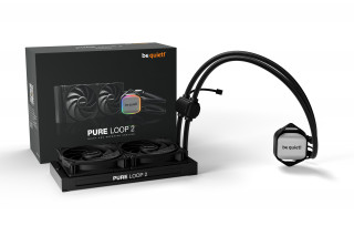 be quiet! Pure Loop 2 | 240mm Procesor Vodné chladenie typu všetko v jednom 12 cm Čierna 1 kusov PC