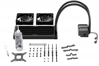 be quiet! Silent Loop 3 240 mm Procesor Vodné chladenie typu všetko v jednom 12 cm Čierna 1 kusov PC