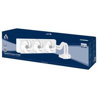 ARCTIC Liquid Freezer II 420 Procesor Vodné chladenie typu všetko v jednom 14 cm Čierna 1 kusov PC