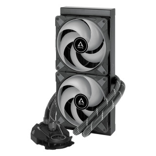 ARCTIC Liquid Freezer II 280 RGB Procesor Súprava vodného chladenia 14 cm Čierna 1 kusov PC