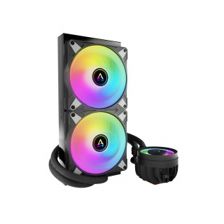 ARCTIC Liquid Freezer III 280 A-RGB Procesor Vodné chladenie typu všetko v jednom 14 cm Čierna 1 kusov PC