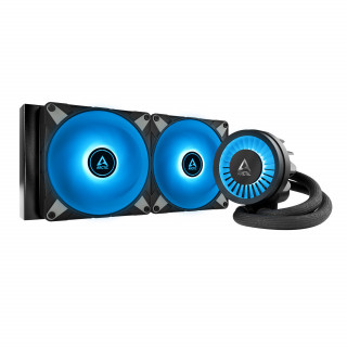 ARCTIC Liquid Freezer III 280 A-RGB Procesor Vodné chladenie typu všetko v jednom 14 cm Čierna 1 kusov PC