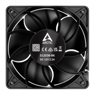 ARCTIC S12038-4K Počítačová skriňa Ventilátor 12 cm Čierna 1 kusov PC