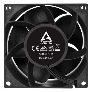 ARCTIC S8038-10K Procesor Ventilátor 8 cm Čierna 1 kusov PC