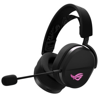 ASUS ROG Pelta Slúchadlá s mikrofónom Káblový a bezdrôtový Pres hlavu Hranie USB Typ-C Bluetooth Čierna PC