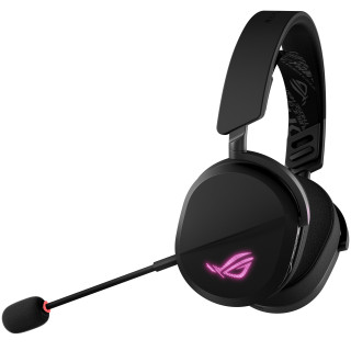 ASUS ROG Pelta Slúchadlá s mikrofónom Káblový a bezdrôtový Pres hlavu Hranie USB Typ-C Bluetooth Čierna PC