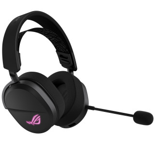 ASUS ROG Pelta Slúchadlá s mikrofónom Káblový a bezdrôtový Pres hlavu Hranie USB Typ-C Bluetooth Čierna PC