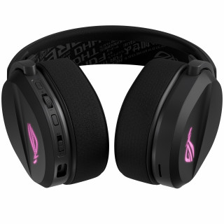 ASUS ROG Pelta Slúchadlá s mikrofónom Káblový a bezdrôtový Pres hlavu Hranie USB Typ-C Bluetooth Čierna PC
