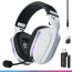 Oniverse Polaris Slúchadlá s mikrofónom Káblový a bezdrôtový Pres hlavu Hranie USB Type-C / USB Type-A Bluetooth Čierna, Biela thumbnail
