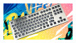 HATOR Gravity X TKL klávesnica Hranie USB QWERTY US English Čierna thumbnail