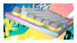 HATOR Gravity X TKL klávesnica Hranie USB QWERTY US English Čierna thumbnail