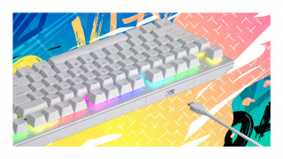 HATOR Gravity X TKL klávesnica Hranie USB QWERTY US English Čierna PC