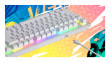 HATOR Gravity X TKL klávesnica Hranie USB QWERTY US English Čierna thumbnail