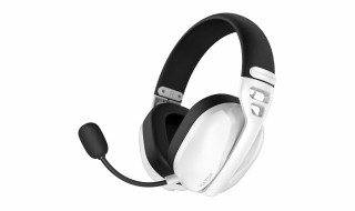 HATOR Hyperpunk 3 Wireless Slúchadlá s mikrofónom Káblový a bezdrôtový Pres hlavu Hranie USB Type-C / USB Type-A Bluetooth Biela PC