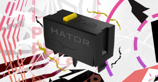 HATOR Pulsar 3 myš Hranie Všestranný USB Typ-A Optický 12000 DPI PC