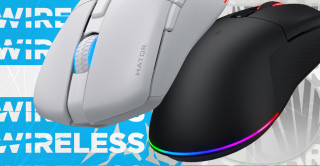 HATOR Pulsar 3 Wireless myš Hranie Všestranný RF Wireless + Bluetooth + USB Type-C Optický 12000 DPI PC