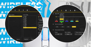 HATOR Pulsar 3 Wireless myš Hranie Všestranný RF Wireless + Bluetooth + USB Type-C Optický 12000 DPI PC